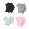 Beatifufu 4pairs Gel Heel Socks Moisturizing Open Toe Foot Care Toeless Design for Dry Comfortable for Cracked Heels view 1