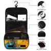 VFMNT Toiletry Bag for Women Men Colorful Abstract Painting Makeup Bag with Hanging Hook Waterproof Bathroom Cosmetic Bag Large Capacity Travel Bag for Toiletries Accessories view 3