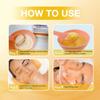 Angeland Jelly Mask for Facials Professional, Hydrating & Moisturizing Peel-Off Natural Gel Face Mask SkinCare, Professional Spa Use Jelly Face Masks, Deep Hydration & Glow 23 Fl Oz (Turmeric) view 4