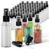 100Pack 2oz Spray Bottles Plastic, 60ml Small Spray Bottle Bulk Black Fine Mist Sprayer, Empty Refillable Containers Portable Cosmetic TravelSpray Bottles for Plants, Cleaning, Misting & Skin Care view 1