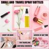 100Pack 2oz Spray Bottles Plastic, 60ml Small Spray Bottle Bulk Black Fine Mist Sprayer, Empty Refillable Containers Portable Cosmetic TravelSpray Bottles for Plants, Cleaning, Misting & Skin Care view 3