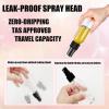 100Pack 2oz Spray Bottles Plastic, 60ml Small Spray Bottle Bulk Black Fine Mist Sprayer, Empty Refillable Containers Portable Cosmetic TravelSpray Bottles for Plants, Cleaning, Misting & Skin Care view 4