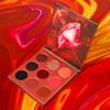 docolor Green Eyeliner Waterproof Eye liner Longwearing with Ultra-Fine Tip and Red Eyeshadow Palette 9 Colors Gemstone Shadow Palette Highly Pigmented Mattes Shimmers Colourful Makeup Palette view 4