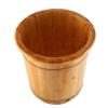 SUNHIPPIE Foot Basin with lid, Foot Baths, Wooden Foot Tub, SoIid Wood Handmade Foot Tub, Foot Basin Set for Soaking Feet Spa(Natural) view 1