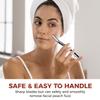 Silver Dermaplaning Razor and 10pcs Wide Blade Refills and 10pcs Micro Blade Refills view 2