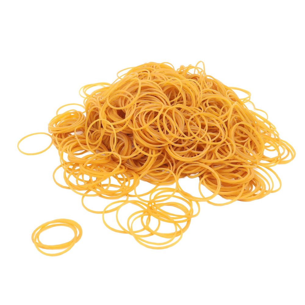 1000Pcs Rubber Bands Elastic Bands Hair Elastics Rubber Elastic Band Accessories for Digital Perm Hair Tie Barber Shop, Rubber Ring Hair Bands Hair Ties for Hot Perm, Elastics Ties