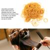1000Pcs Rubber Bands Elastic Bands Hair Elastics Rubber Elastic Band Accessories for Digital Perm Hair Tie Barber Shop, Rubber Ring Hair Bands Hair Ties for Hot Perm, Elastics Ties view 2