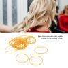 1000Pcs Rubber Bands Elastic Bands Hair Elastics Rubber Elastic Band Accessories for Digital Perm Hair Tie Barber Shop, Rubber Ring Hair Bands Hair Ties for Hot Perm, Elastics Ties view 3