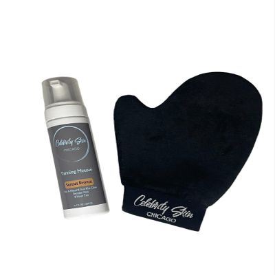 Celebrity Skin Chicago - Tanning Mousse & Mitt (Keep Me Tan)