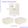 DIMEGON 12 PCS U-Shaped Facial Towels, Soft Coral Fleece Face Cloths for Beauty Salons, Skin Care, SPA Centers view 4
