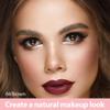 1Pcs Brown Magic Microblading Eyebrow Pencil Contouring Pen Brow for Eyes, Dual-Ended Micro-Fork-Tips Applicator for Hair Like Strokes with Dual-ended Eyebrow Brush Long Wear Waterproof lpiz de cejas view 2