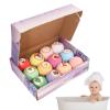 Christmas Bath Balls for Kids, Christmas Bubble Bath Balls,Colorful Christmas Theme Shower Balls - Bubble Bath Ball Set with Pleasant Scents view 1