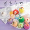 Christmas Bath Balls for Kids, Christmas Bubble Bath Balls,Colorful Christmas Theme Shower Balls - Bubble Bath Ball Set with Pleasant Scents view 4