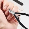 Stainless Steel Long Handle Toenail, Toenail Clippers Ingrown Toenail Tool, Wide Opening Non-Slip Long Handle Toenail Cutter Trimmers view 2