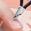 Stainless Steel Long Handle Toenail, Toenail Clippers Ingrown Toenail Tool, Wide Opening Non-Slip Long Handle Toenail Cutter Trimmers view 3
