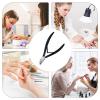 Stainless Steel Long Handle Toenail, Toenail Clippers Ingrown Toenail Tool, Wide Opening Non-Slip Long Handle Toenail Cutter Trimmers view 4