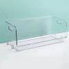 Acrylic Makeup Organizer Cosmetic Display Case Tray Clear Lipstick Holder Countertop Desk Brush Organizer for Bedroom Vanity view 3