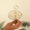 Brass Hair Bun Cage with Hair Fork, Gold Hair Clip for Thin Hair, Hair Barrette Bun Holder, Spiral Hair Pin, Styling Hair Bun Accessories for Women view 4