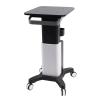 MUYRJLZX Salon Trolley Cart Salon Cart Metal Salon Rolling Cart Beauty Equipment Trolley with Silent Wheels Spa Salon Cart Instrument Tray Storage Cart Space Saving view 1