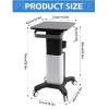 MUYRJLZX Salon Trolley Cart Salon Cart Metal Salon Rolling Cart Beauty Equipment Trolley with Silent Wheels Spa Salon Cart Instrument Tray Storage Cart Space Saving view 3