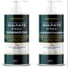 Sodium Lauryl Sulfate Free Shampoo and Conditioner Set For Color Treated Hair ALL NATURAL Women & Men Shampoo and Conditioner SLS Paraben and Sulfate Free for Daily Routine view 1