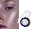 MinnowXY Lunars Glow Highlighter Powder Smooth Glitter Powder Sparklings Highlighter Makeup Face Highlight Contouring view 4