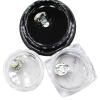 1/10pcs 3g Empty Clear Cosmetic Jars Square Makeup Container Lip Balm Lotion Vials Cream Pots Gel Box view 2