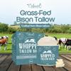 Beef Tallow Balm  Natural Grass Fed Whipped Tallow and Honey All Purpose Balm  Moisturizing Face and Body Lotion for Eczema, Cracked, Dry, Itchy, Irritated Skin  Skin Repair Skincare Made in USA view 2