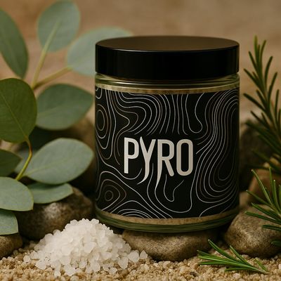 PYRO All Natural Sea Bath, 16 oz Jar