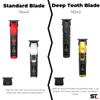Supreme Trimmer 2Spee ST622  Cordless Beard & Hair Trimmer for Men | 2-Speed Motor, 180 Min Runtime, Zero-Gap Adjustable Blade, Digital Display, Removable Blade Design view 3
