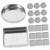AUTSUPPL 30pcs Empty Eyeshadow Palette Metal Pans Diy Makeup Accessory Safe Sturdy Metal Construction view 1