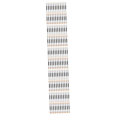 NOLITOY 120pcs Double-sided Eyeshadow Applicators Portable Eye Makeup Tools Soft Sponge for Effortless Eye Looks for Travel and Everyday Use