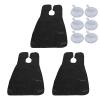 3PCS Waterproof Men Beard Catcher Beard Cutting Shaving Cape Apron Home Hair Styling Tool (Black) view 1