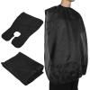 3PCS Waterproof Men Beard Catcher Beard Cutting Shaving Cape Apron Home Hair Styling Tool (Black) view 2