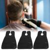 3PCS Waterproof Men Beard Catcher Beard Cutting Shaving Cape Apron Home Hair Styling Tool (Black) view 4
