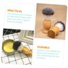 4 Pcs Shaving Brush Shave Brush for Men Wood Handle Shave Brush Shave Accessory Salon Shave Brush Shaving for Men Beard Brush Barber Brush Barber Supplies/3944 view 2