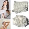 Wash Cloth Loofah Combo, The Soft Loofah and Washcloth, 2 in 1 Bath Loofahs Sponge, Loofahs Exfoliation, for Cleansing and Smooth Skin view 4
