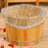 WOOPSOO Disposable Foot Tub Liner Disposable Clear Pedicure Spa Liners Plastic Pedicure Bowl Liners, Portable Thin Large for Foot Pedicure Spa Beauty Salon Hotel Home Use (10 Pcs) view 4