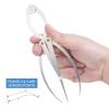 2 Pcs Golden Ratio Caliper, Eyebrow Mapping Brow Tool for Eyebrows Shaping Tattoo Makeup, 1:1.618 Measure Tool & 3-Point Positioning Ruler view 4