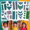 10-Sheet Scale Temporary Tattoo Stickers  Fake Tattoos for Cosplay, Festivals, and Halloween for Kids and Adults view 1