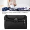 Travel Toiletry Bag, Skincare Bag Nylon Water Resistant Wash Storage Bag with Hanging Hook, Toiletry Bag for Men Shaver Shampoo Towel Sponge view 2