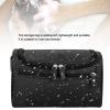 Travel Toiletry Bag, Skincare Bag Nylon Water Resistant Wash Storage Bag with Hanging Hook, Toiletry Bag for Men Shaver Shampoo Towel Sponge view 3