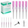 WZPB 20G Catheter Piercing Needles - 50 Pcs Ear Nose Piercing Needles IV Piercing Catheter Needles for Lip Tongue Belly Navel Nipple Cartilage Piercing Kit view 1