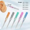 WZPB 20G Catheter Piercing Needles - 50 Pcs Ear Nose Piercing Needles IV Piercing Catheter Needles for Lip Tongue Belly Navel Nipple Cartilage Piercing Kit view 3