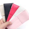 2 Pieces Tweezer Storage Bag Case PU Eyelash Tweezer Sleeve 3 Slot Eyelash Tweezer Cover Case Bag Lash Tweezer Case Eyelash Tweezer Carrying Bag Eyelash Tweezer Pouch Holder, Rose Red view 3