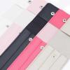 2 Pieces Tweezer Storage Bag Case PU Eyelash Tweezer Sleeve 3 Slot Eyelash Tweezer Cover Case Bag Lash Tweezer Case Eyelash Tweezer Carrying Bag Eyelash Tweezer Pouch Holder, Rose Red view 4