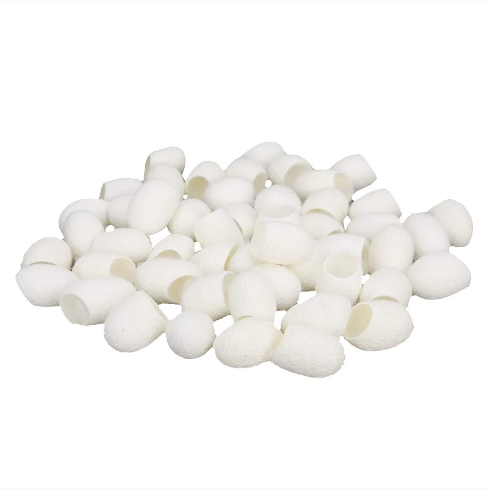 Silkworm Small Care Exfoliating Balls, Silk for Skin