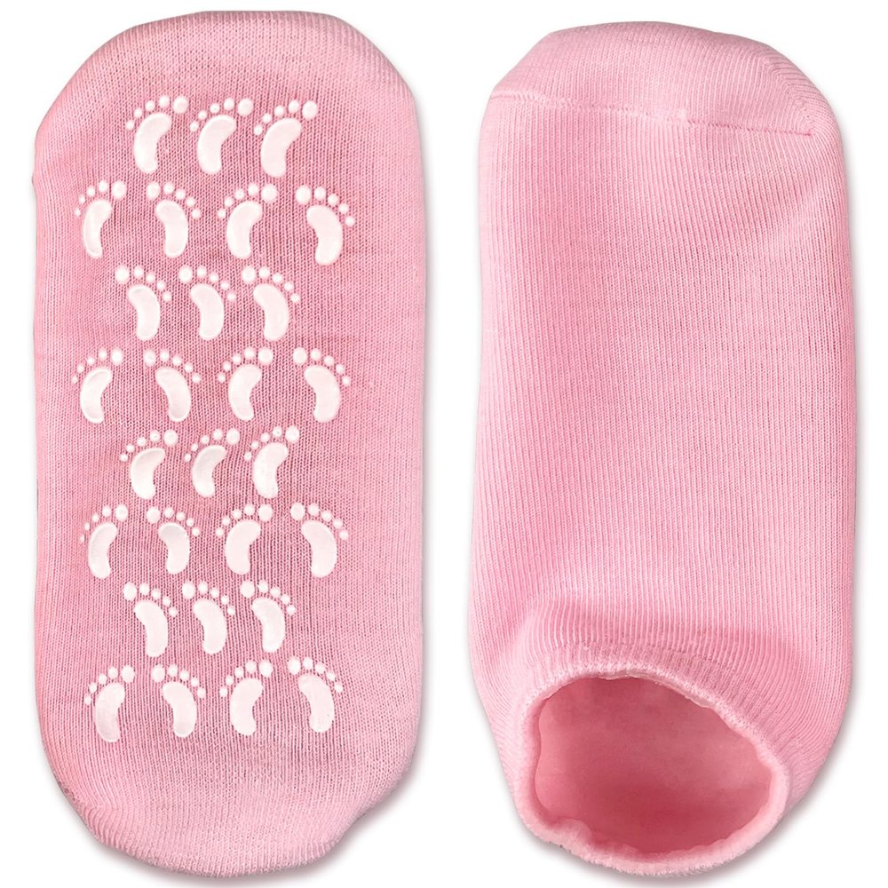 Moisturizing Gel Socks - Soft Gel Lined for Deep Hydration and Repair, Spa Socks to Soften and Revitalize Dry, Cracked Feet, Infused with Essential Oils and Vitamins for Extra Care