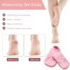 Moisturizing Gel Socks - Soft Gel Lined for Deep Hydration and Repair, Spa Socks to Soften and Revitalize Dry, Cracked Feet, Infused with Essential Oils and Vitamins for Extra Care view 3