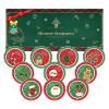 10 Pcs Shower Steamers Aromatherapy, Christmas Gifts Birthday Gifts White Elephant Shower Bombs with Essential Oils Relaxation Home SPA, Self Care Christmas Stocking Stuffers for Women Men view 1